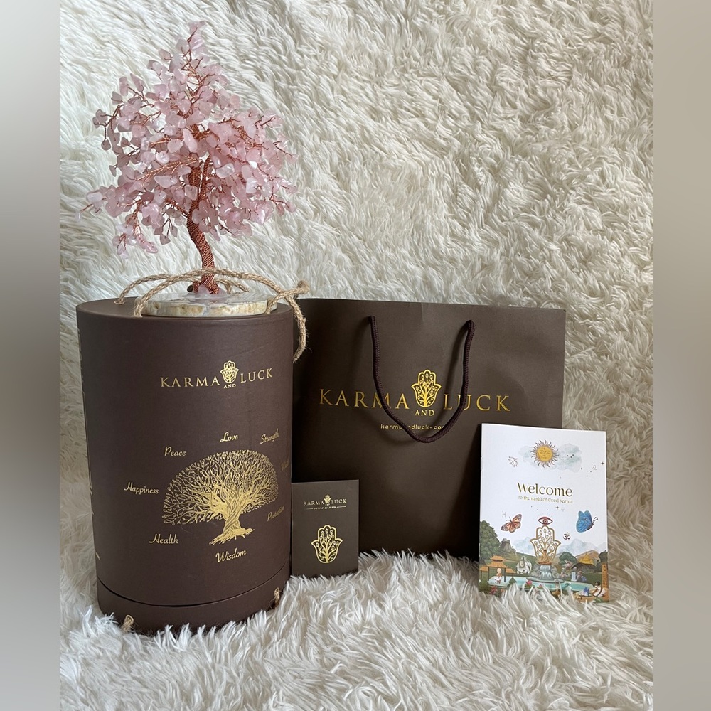 KARMA AND LUCK, Love Harmony Oasis, Real Rose Quartz